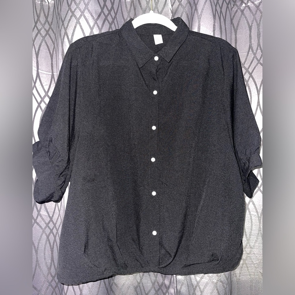 XL Balck Blouse